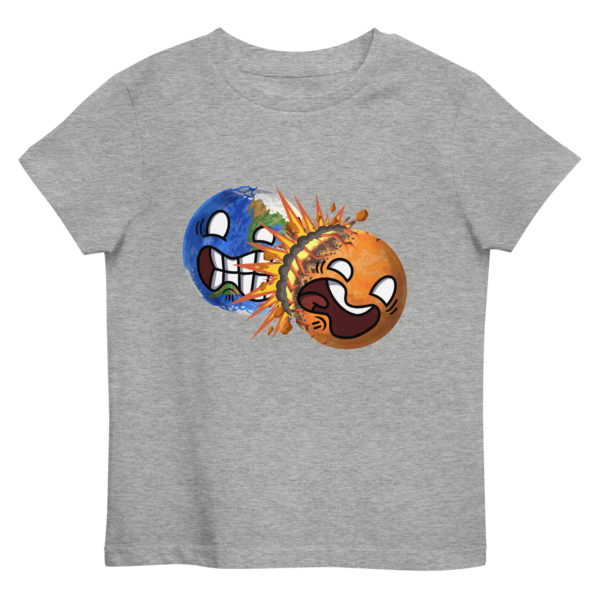 Colliding Planets Eco Kids Tee - Image 8