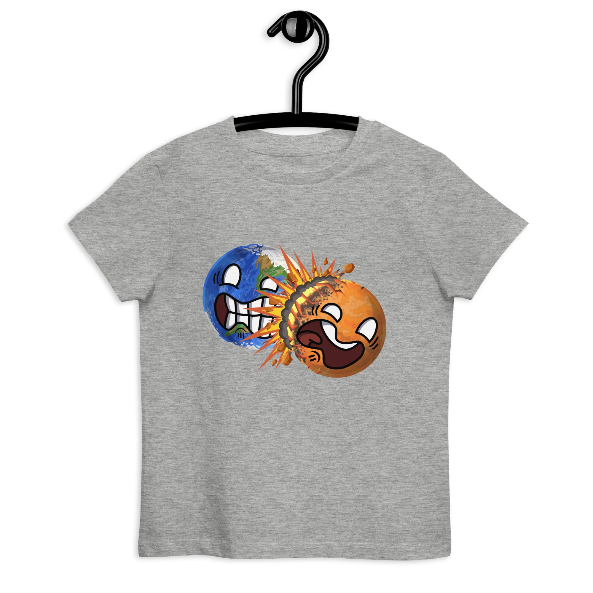 Colliding Planets Eco Kids Tee - Image 9