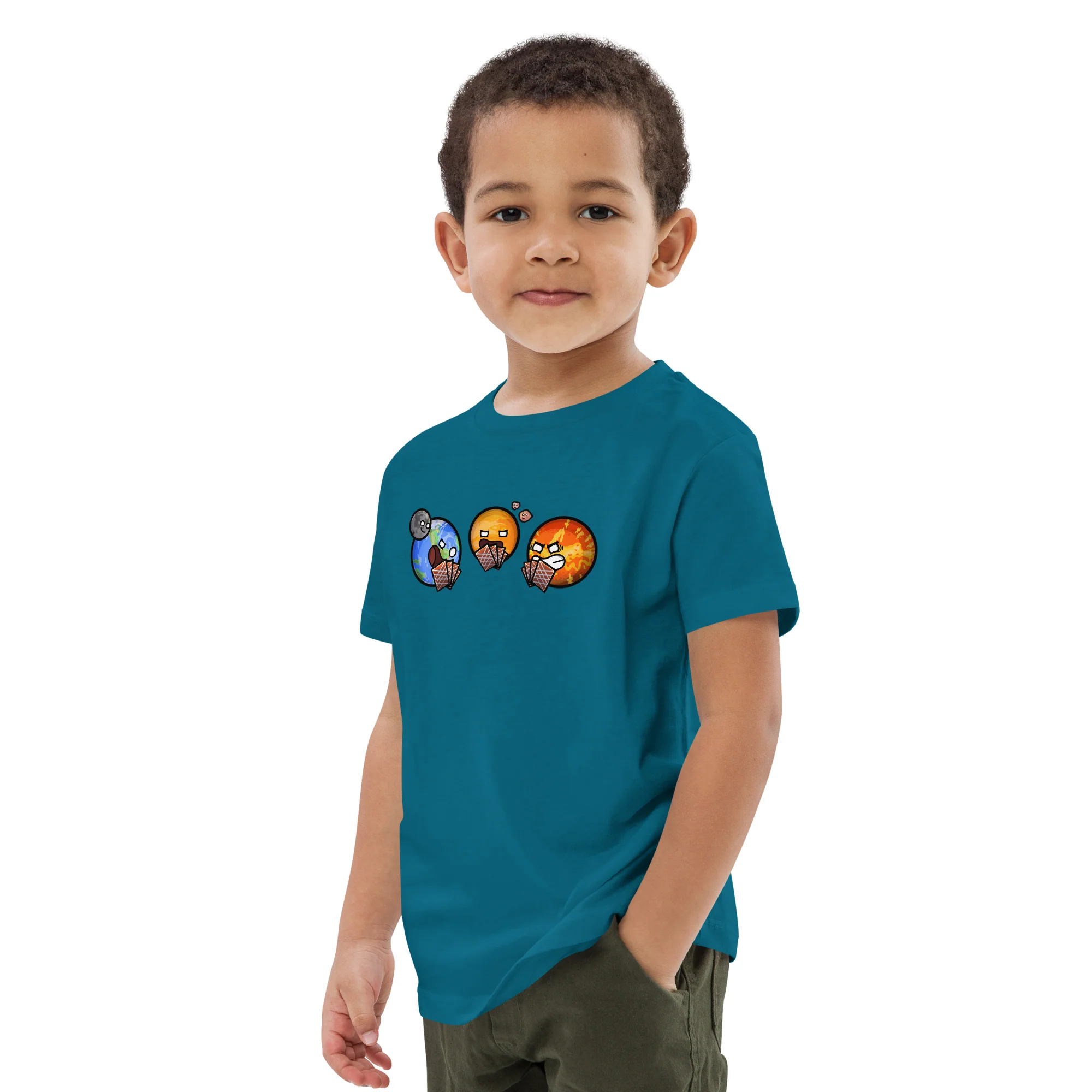 Poker PlanetBalls Eco Kids Tee - Image 10