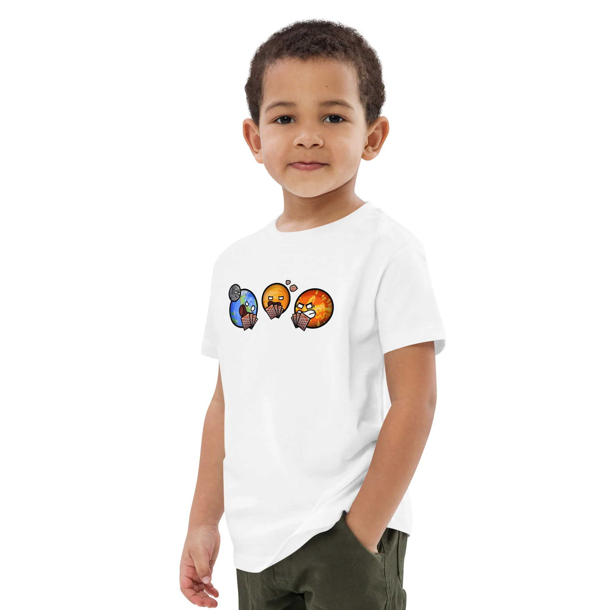 Poker PlanetBalls Eco Kids Tee - Image 13
