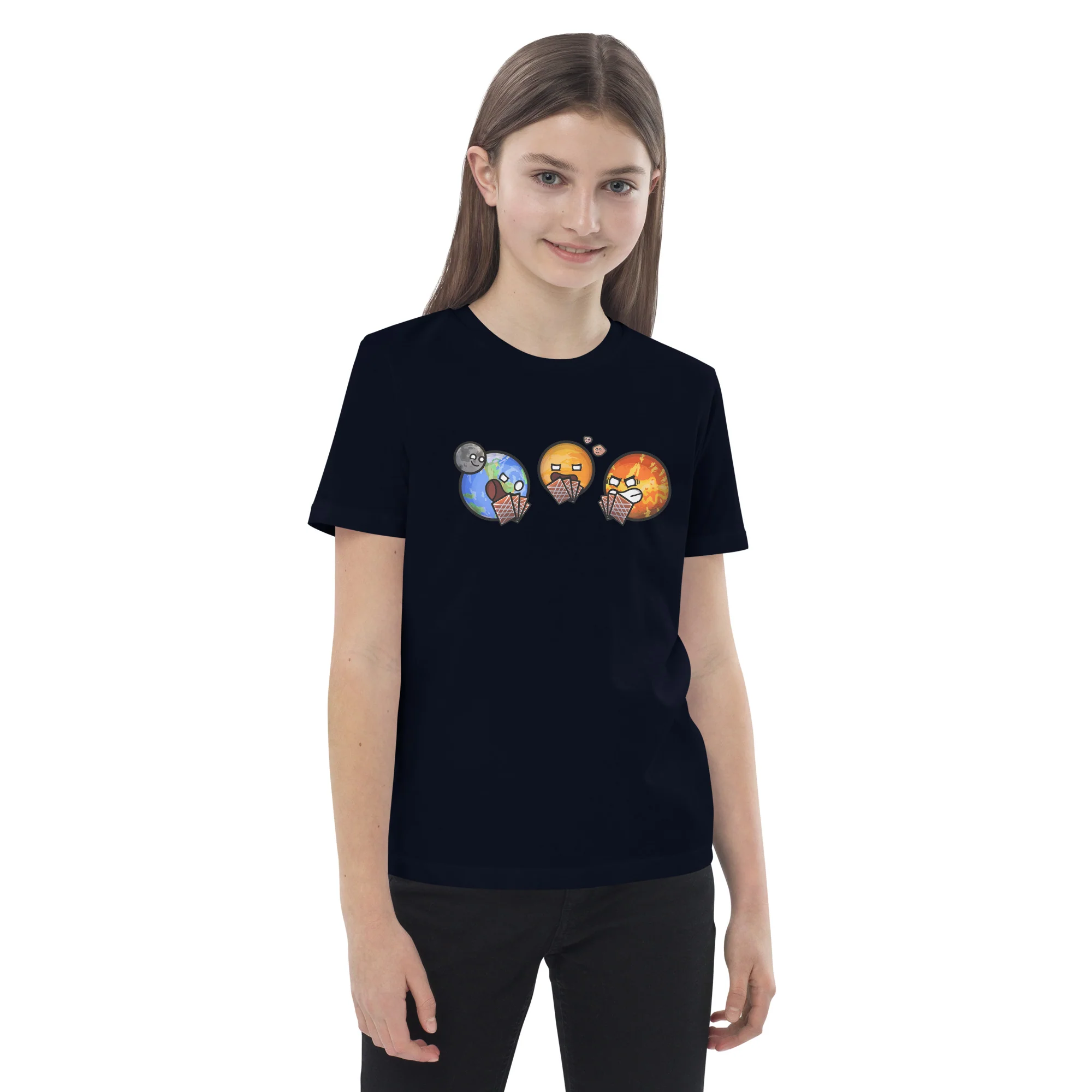 Poker PlanetBalls Eco Kids Tee - Image 21