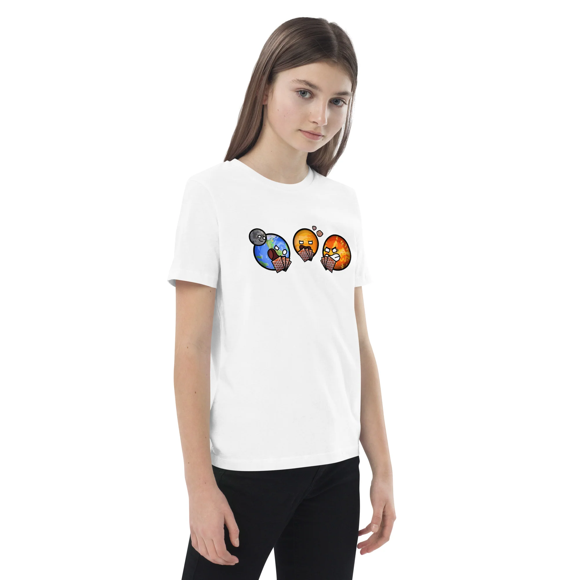 Poker PlanetBalls Eco Kids Tee - Image 33
