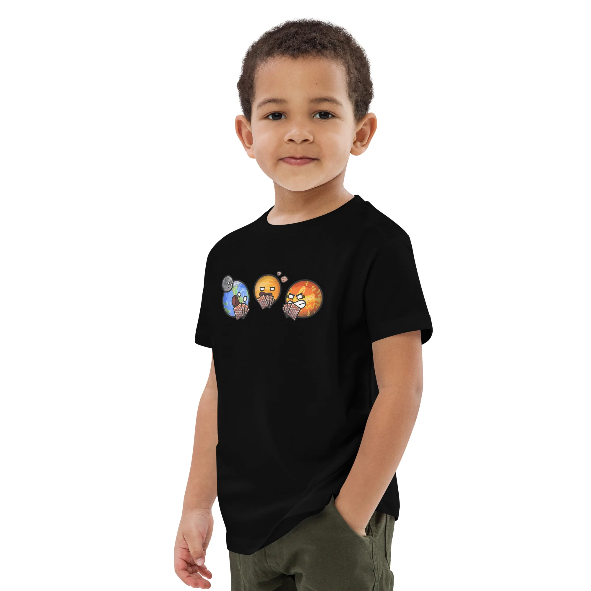 Poker PlanetBalls Eco Kids Tee - Image 4