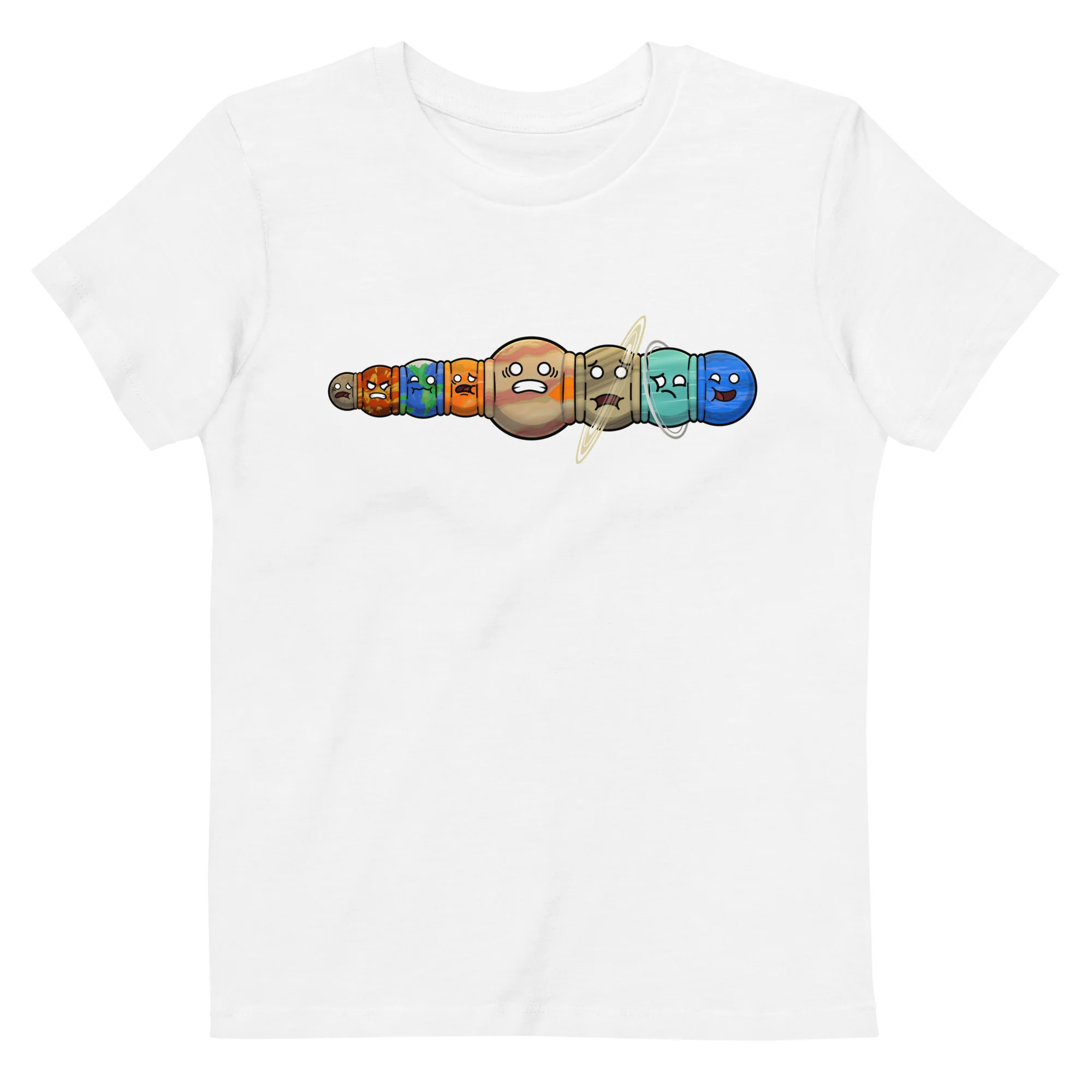 Squishy Planets Eco Kids Tee - Image 10