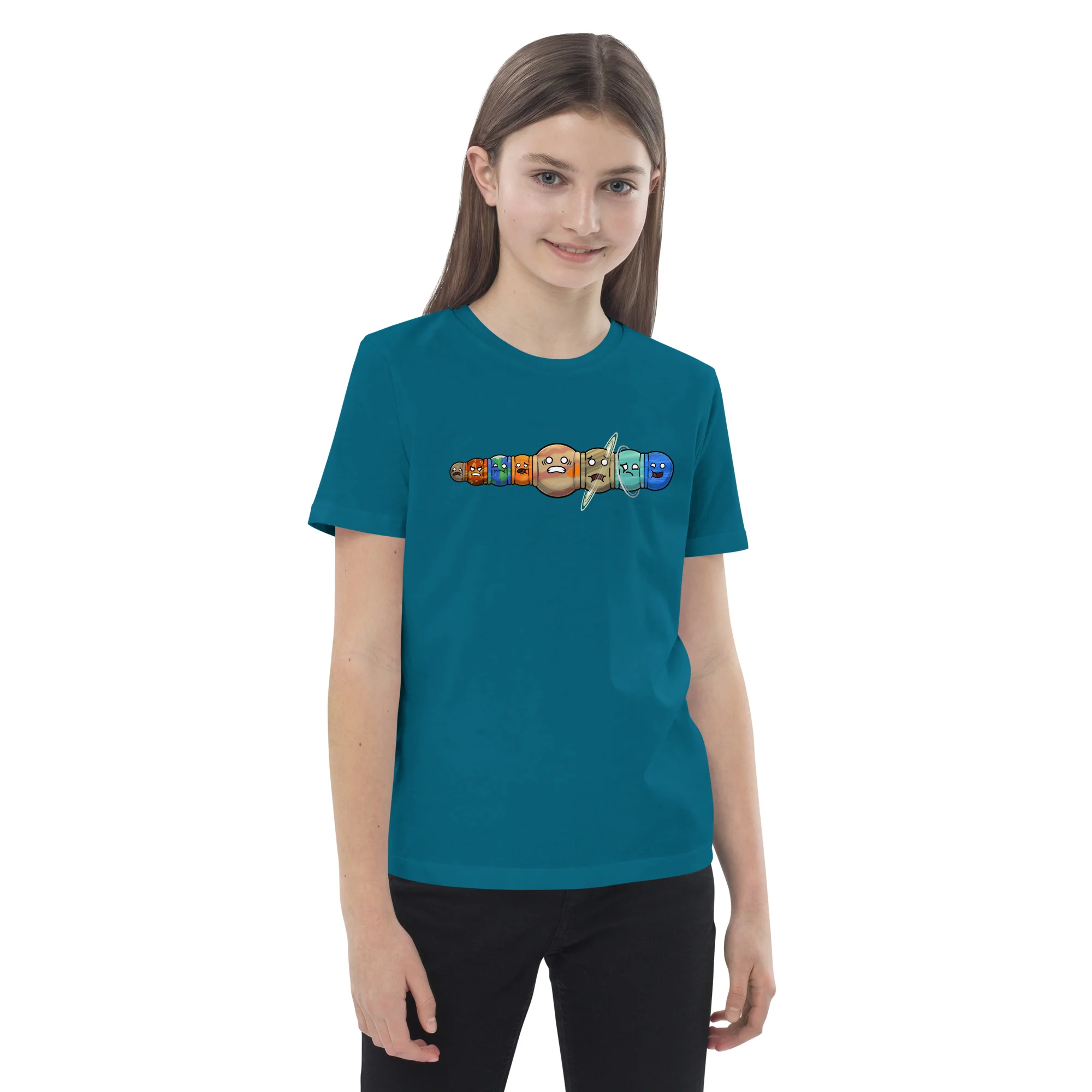 Squishy Planets Eco Kids Tee - Image 15