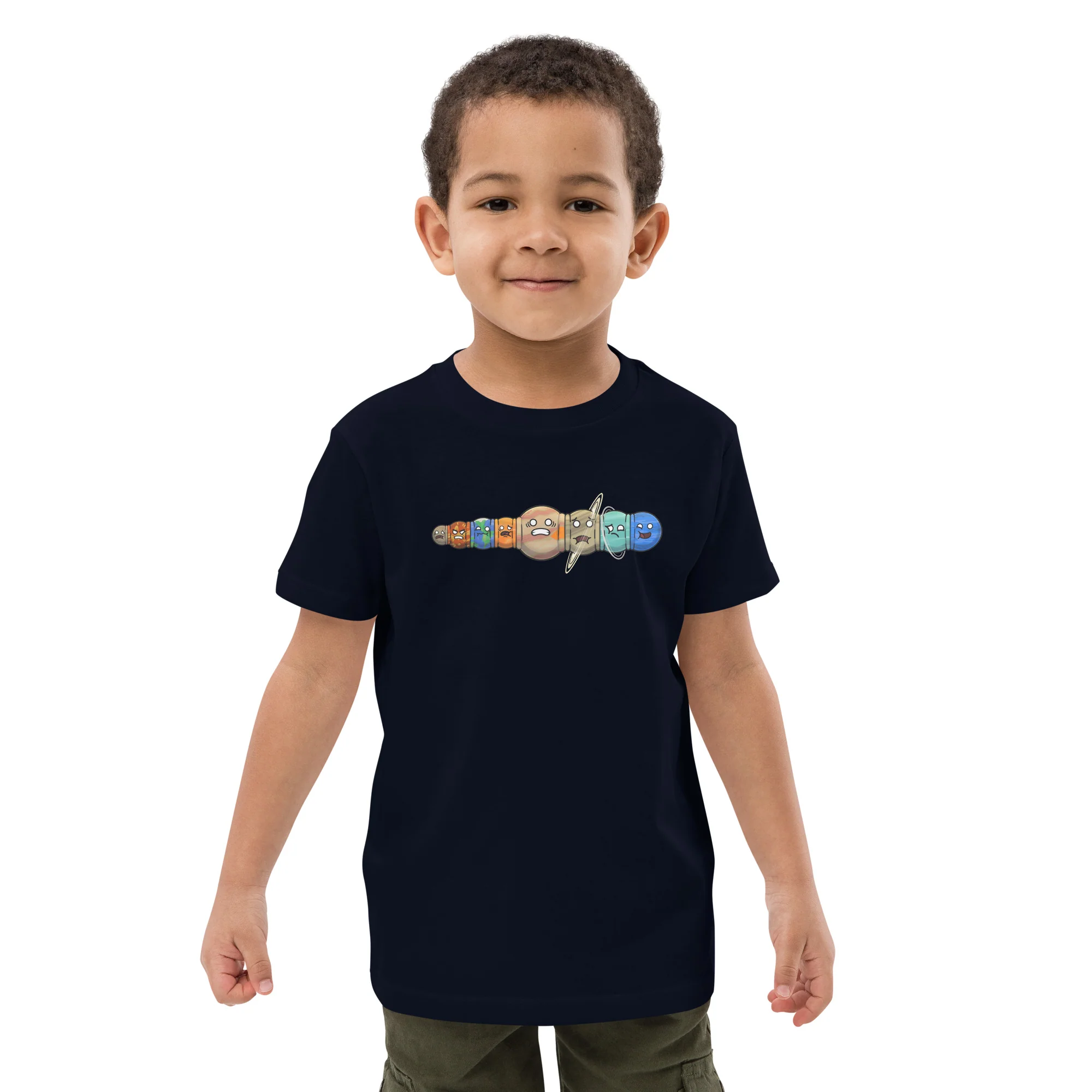 Squishy Planets Eco Kids Tee - Image 18