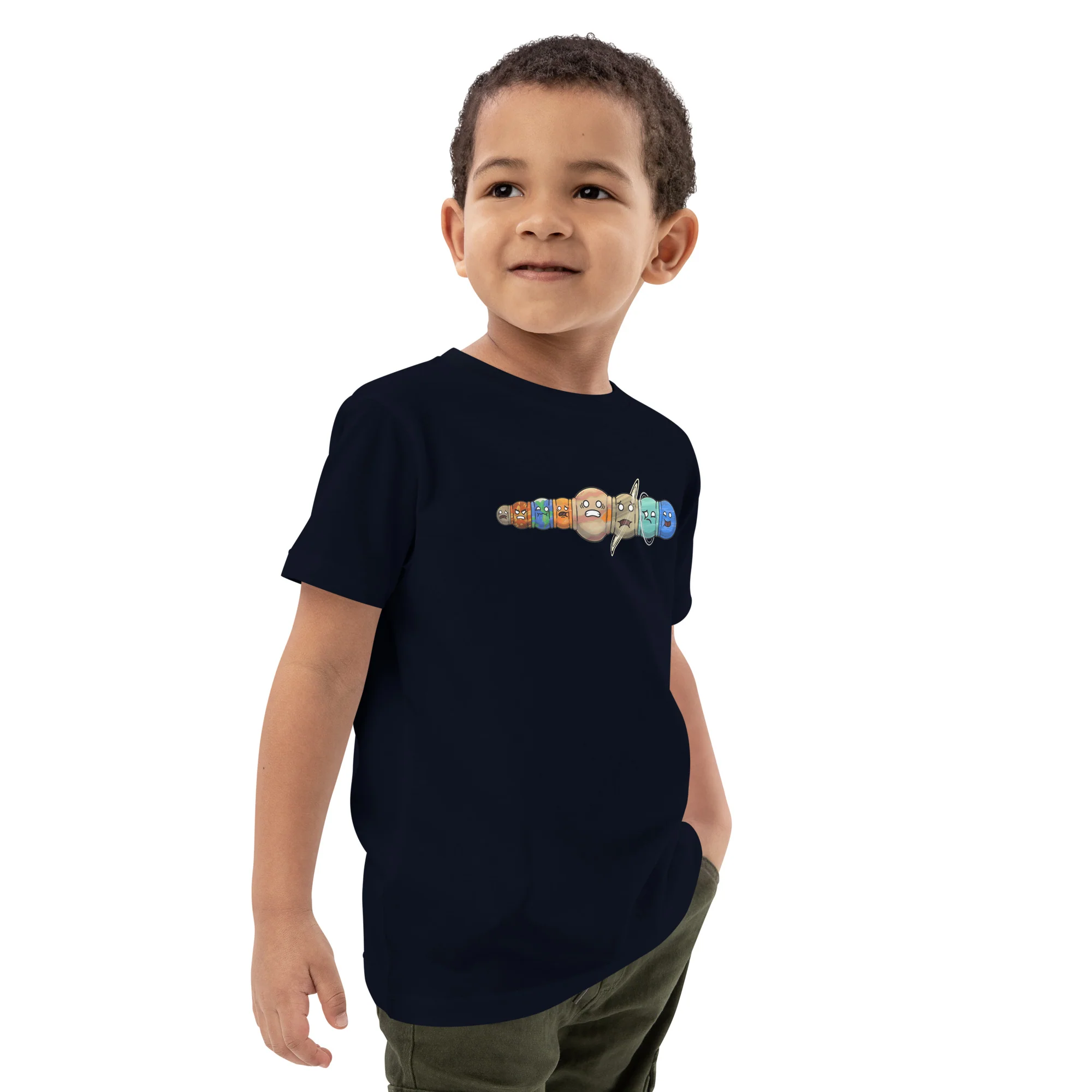 Squishy Planets Eco Kids Tee - Image 19