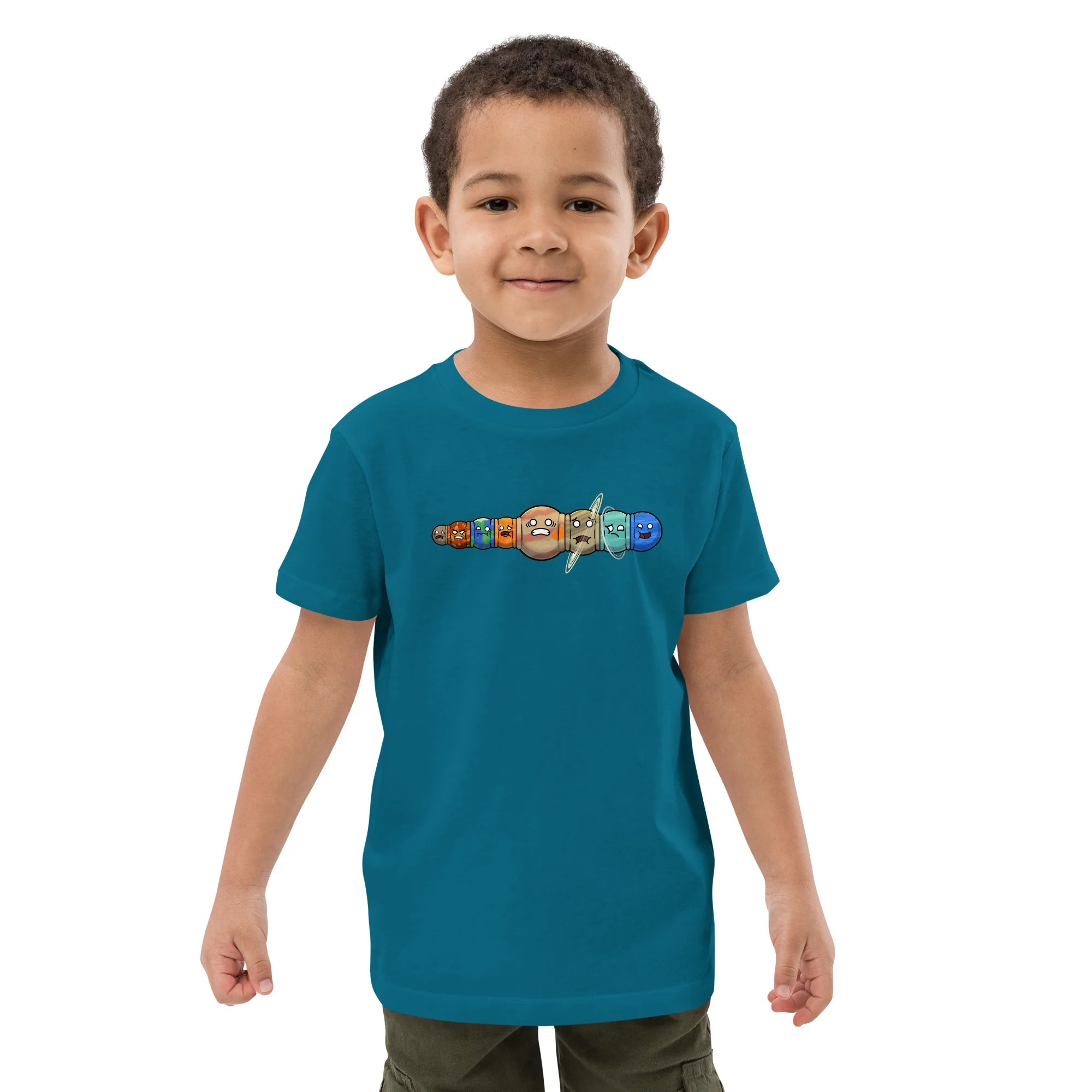 Squishy Planets Eco Kids Tee - Image 21
