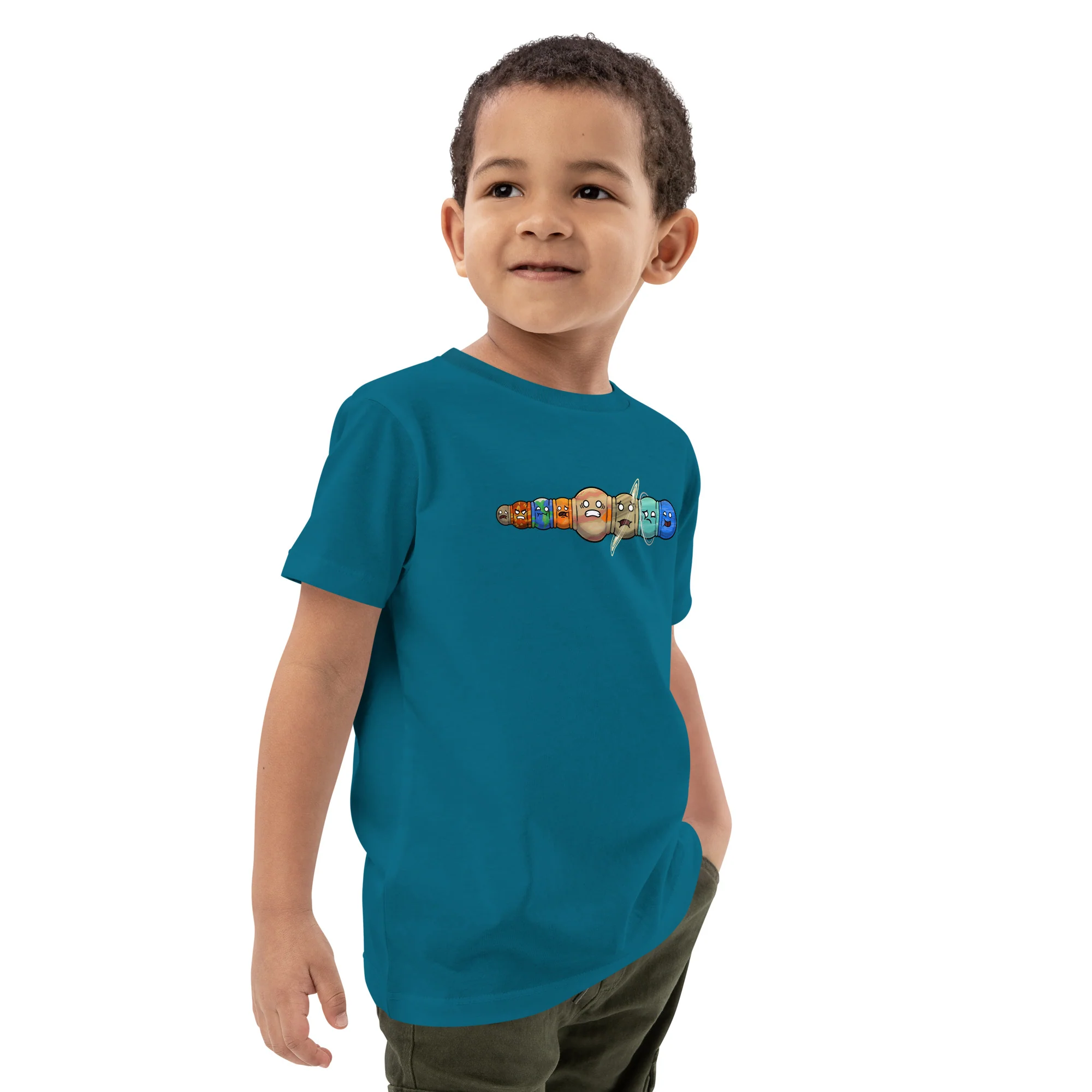 Squishy Planets Eco Kids Tee - Image 22