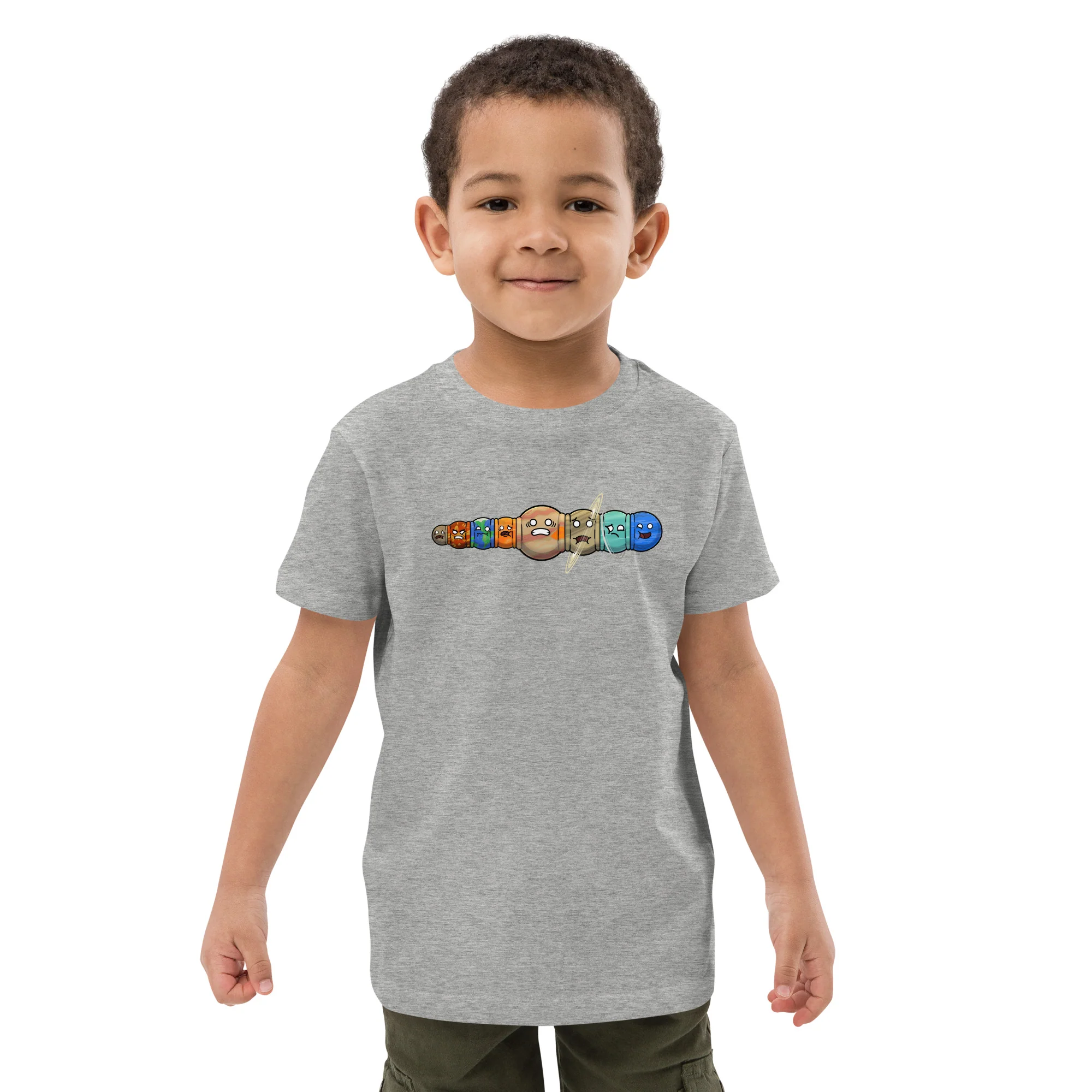 Squishy Planets Eco Kids Tee - Image 24