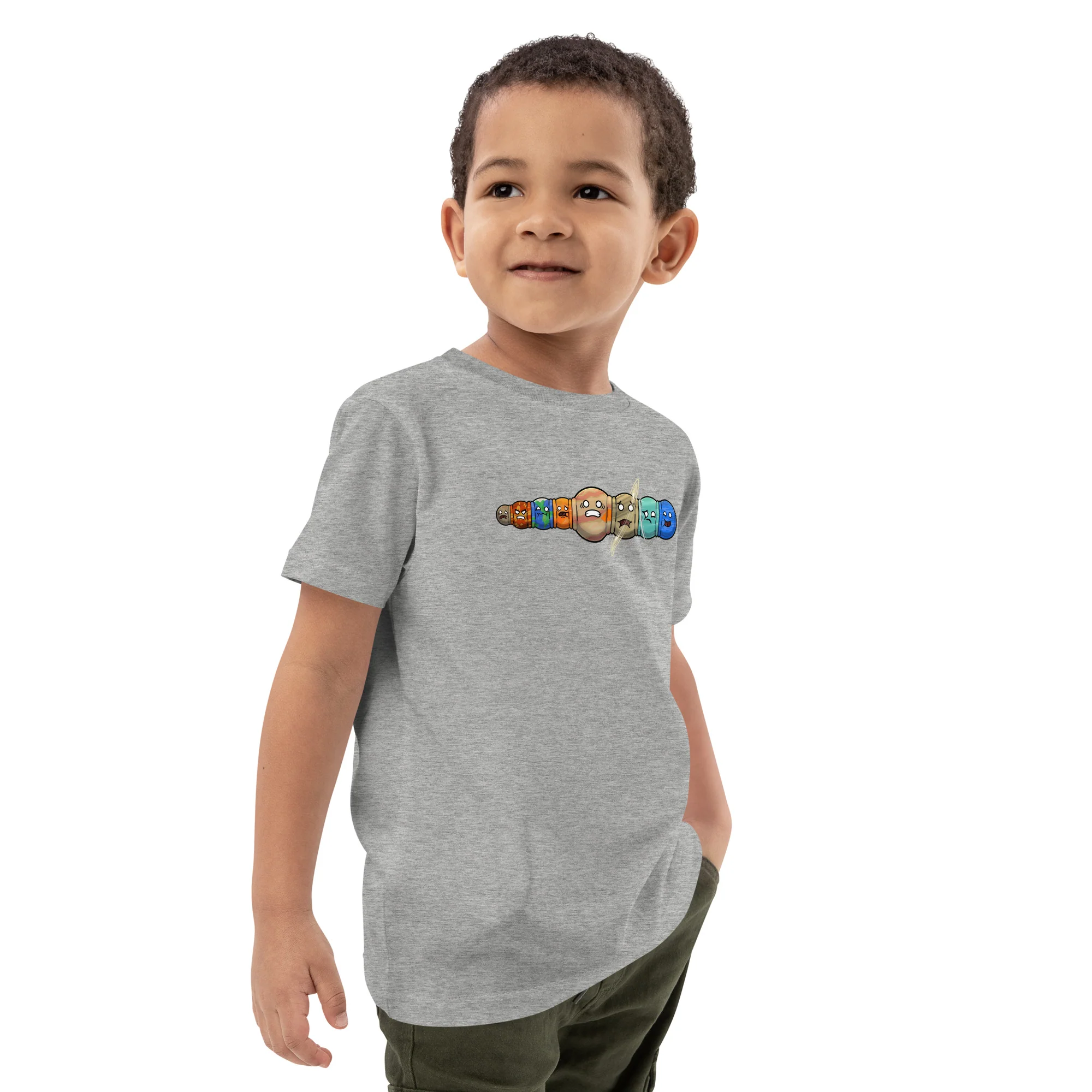 Squishy Planets Eco Kids Tee - Image 25