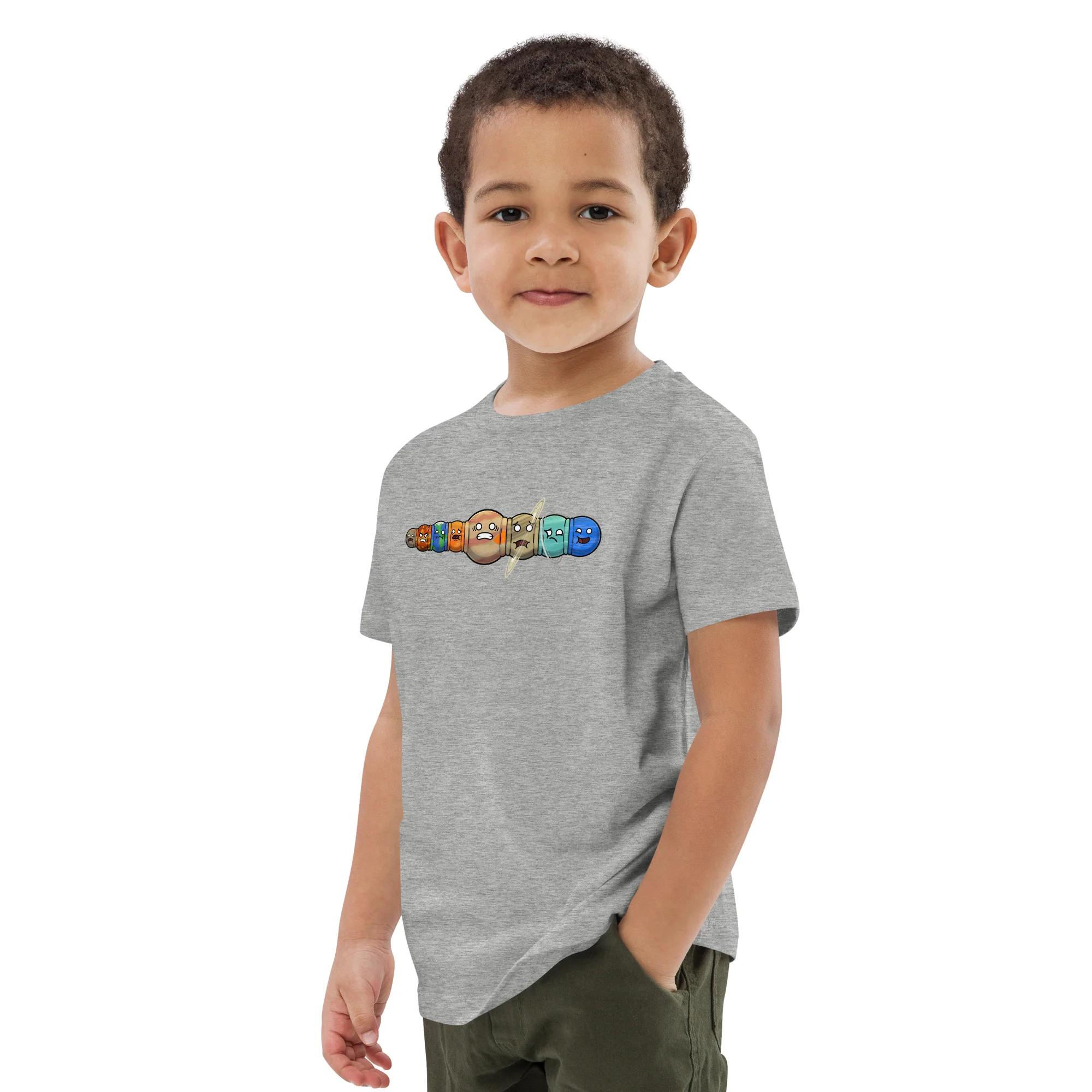 Squishy Planets Eco Kids Tee - Image 26
