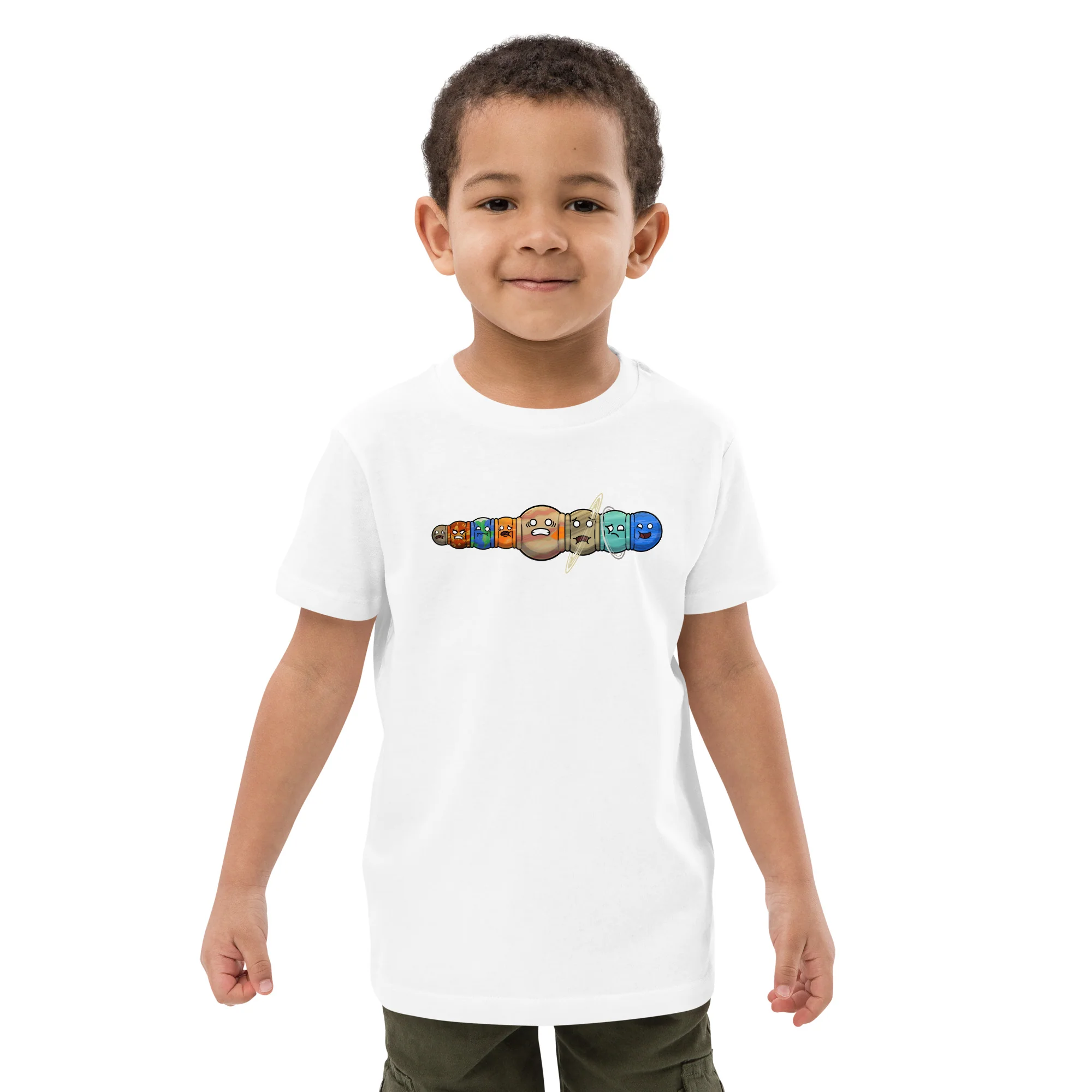 Squishy Planets Eco Kids Tee - Image 27