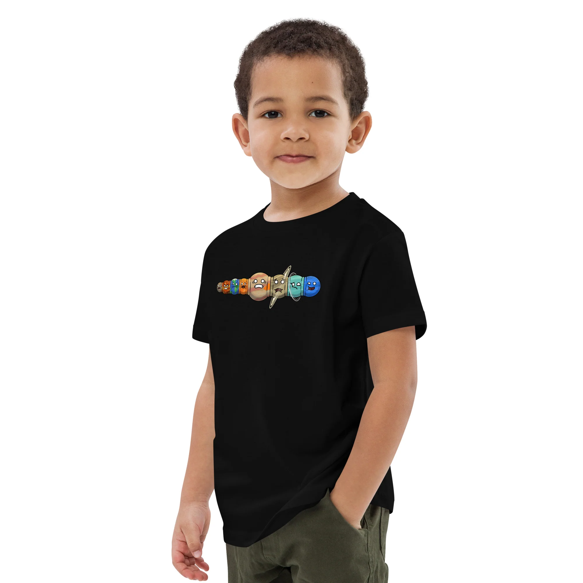 Squishy Planets Eco Kids Tee - Image 30