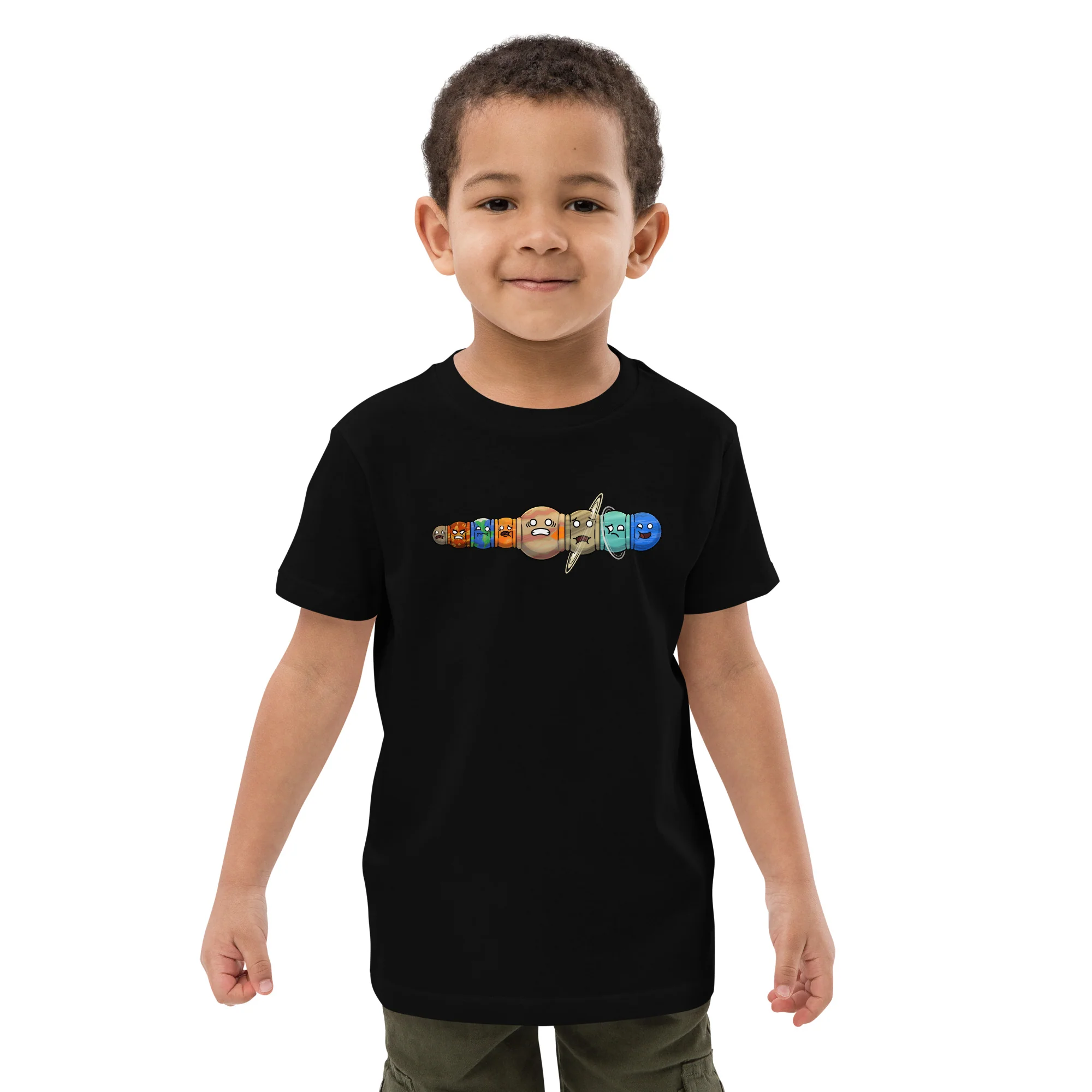 Squishy Planets Eco Kids Tee - Image 37