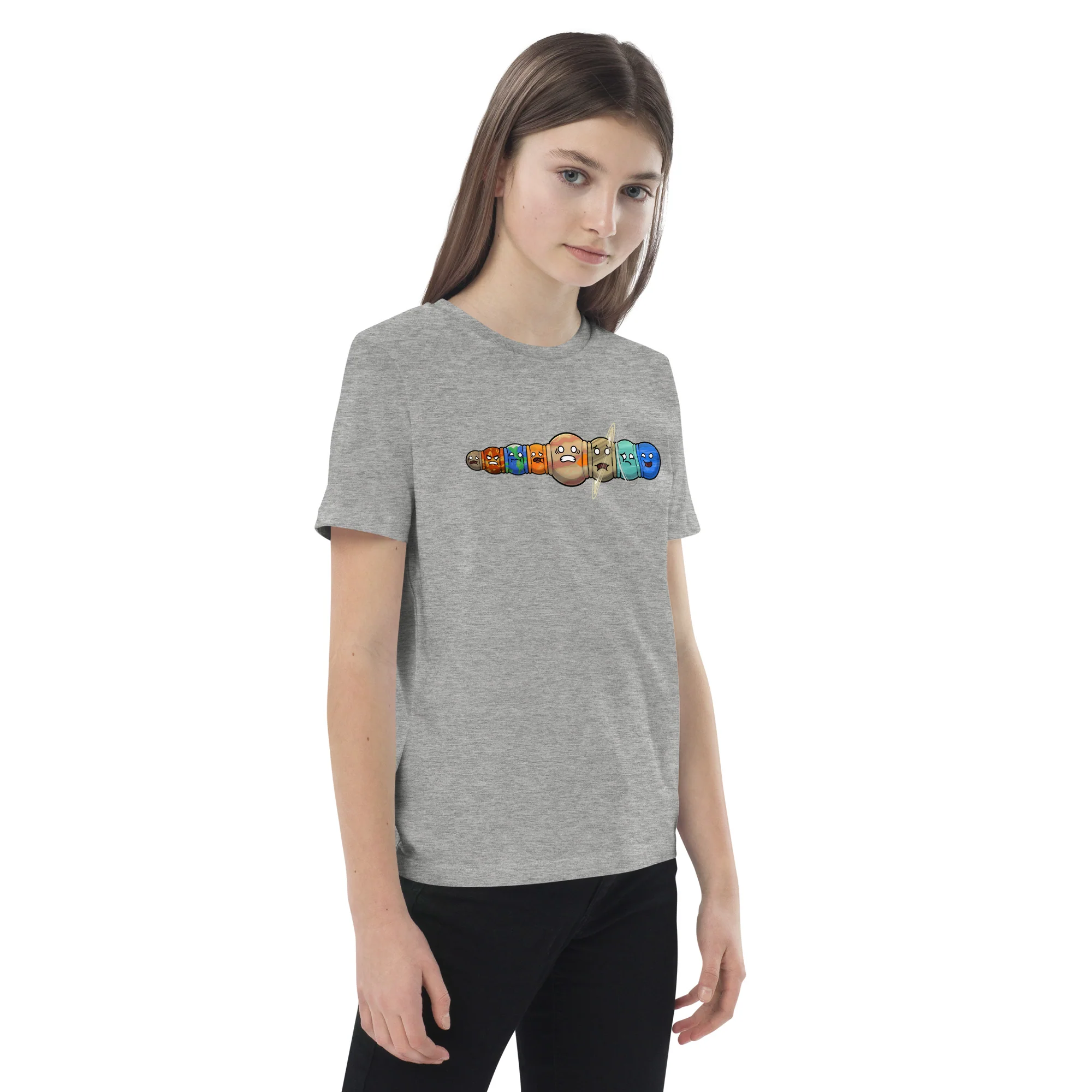 Squishy Planets Eco Kids Tee - Image 7