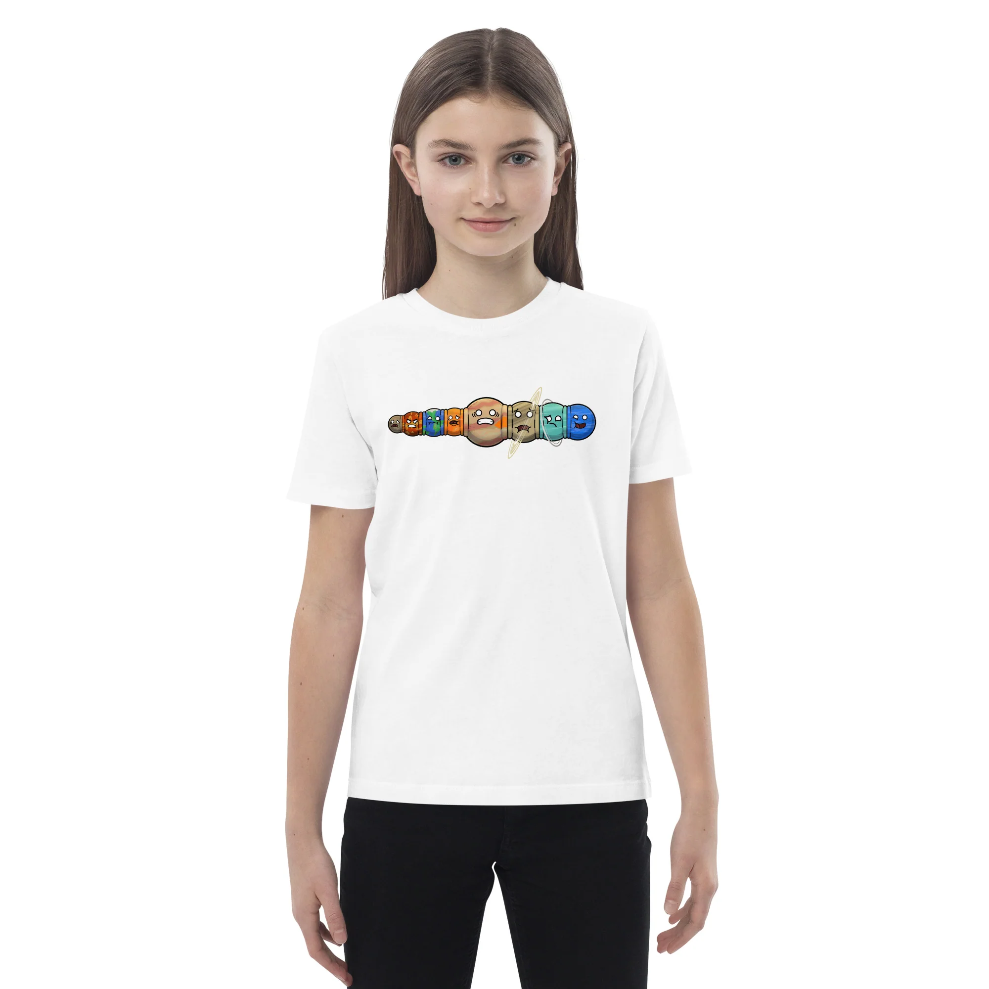 Squishy Planets Eco Kids Tee - Image 9