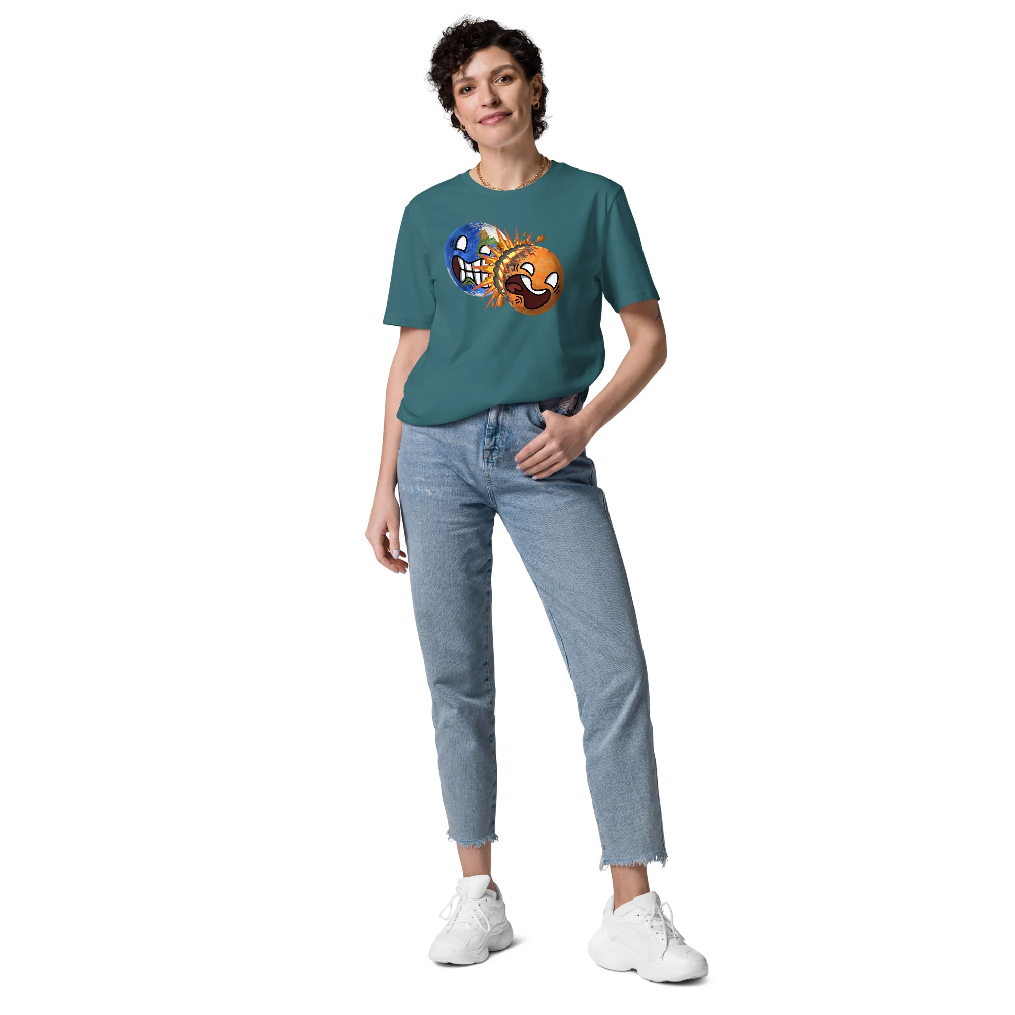 Colliding PlanetBalls Eco Tee - Image 21