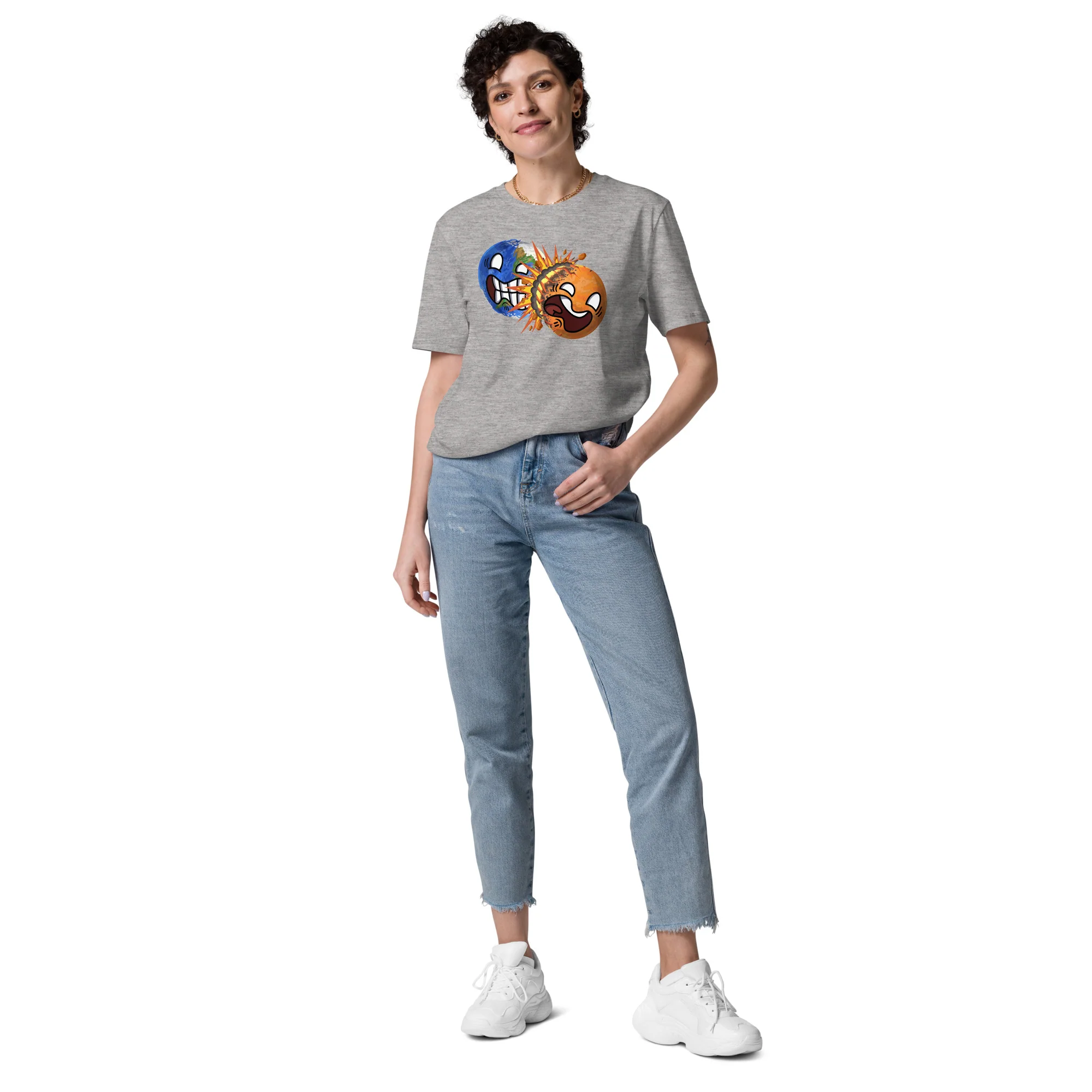 Colliding PlanetBalls Eco Tee - Image 33