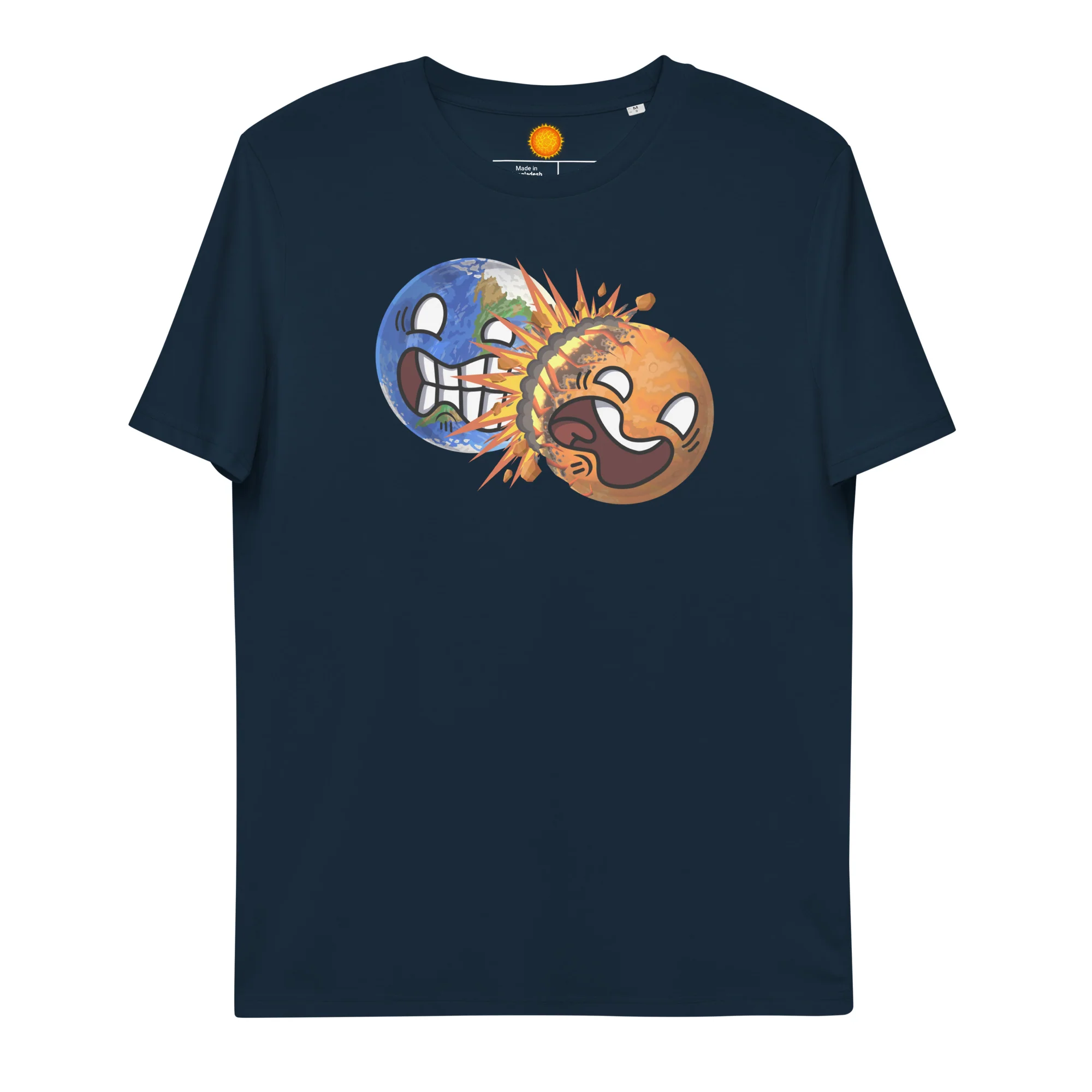 Colliding PlanetBalls Eco Tee - Image 38
