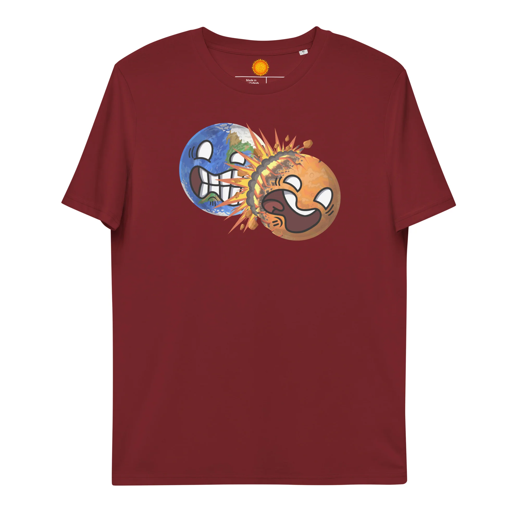Colliding PlanetBalls Eco Tee - Image 40