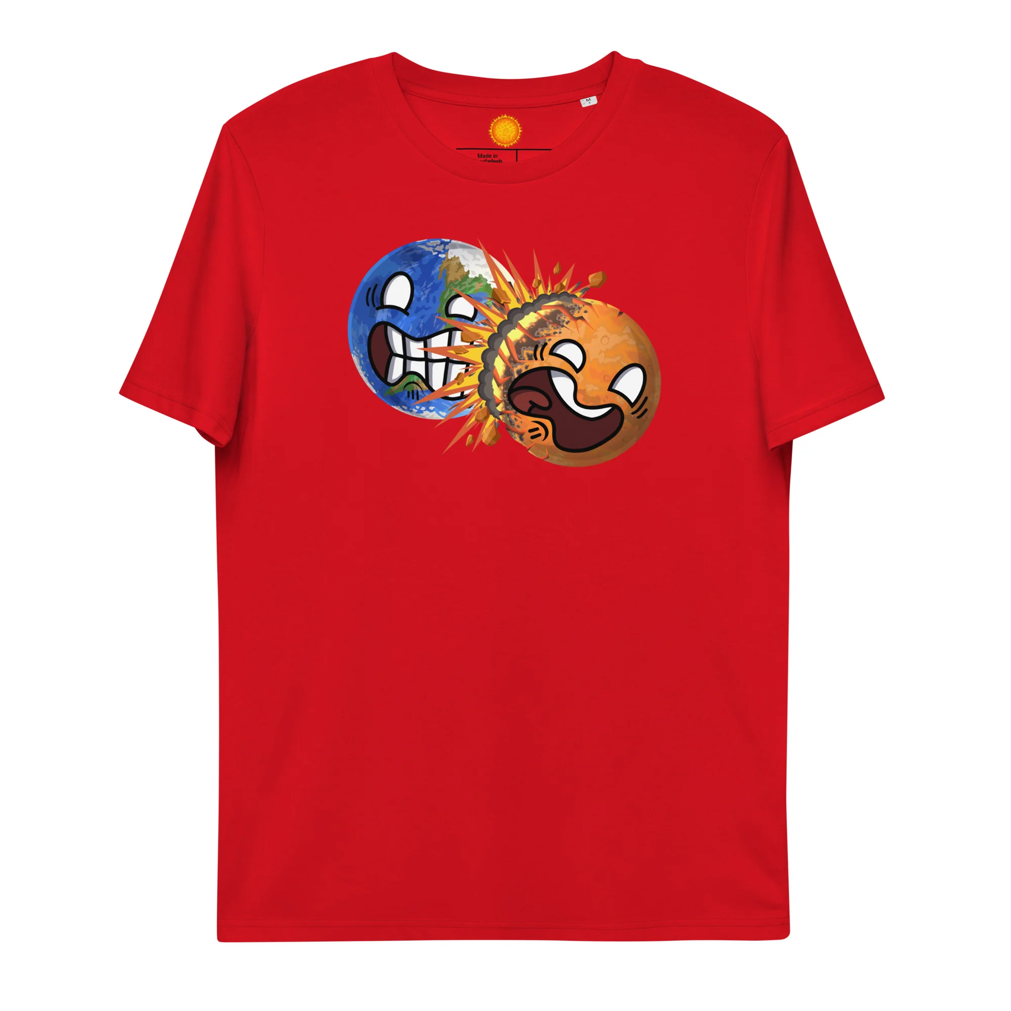 Colliding PlanetBalls Eco Tee - Image 41