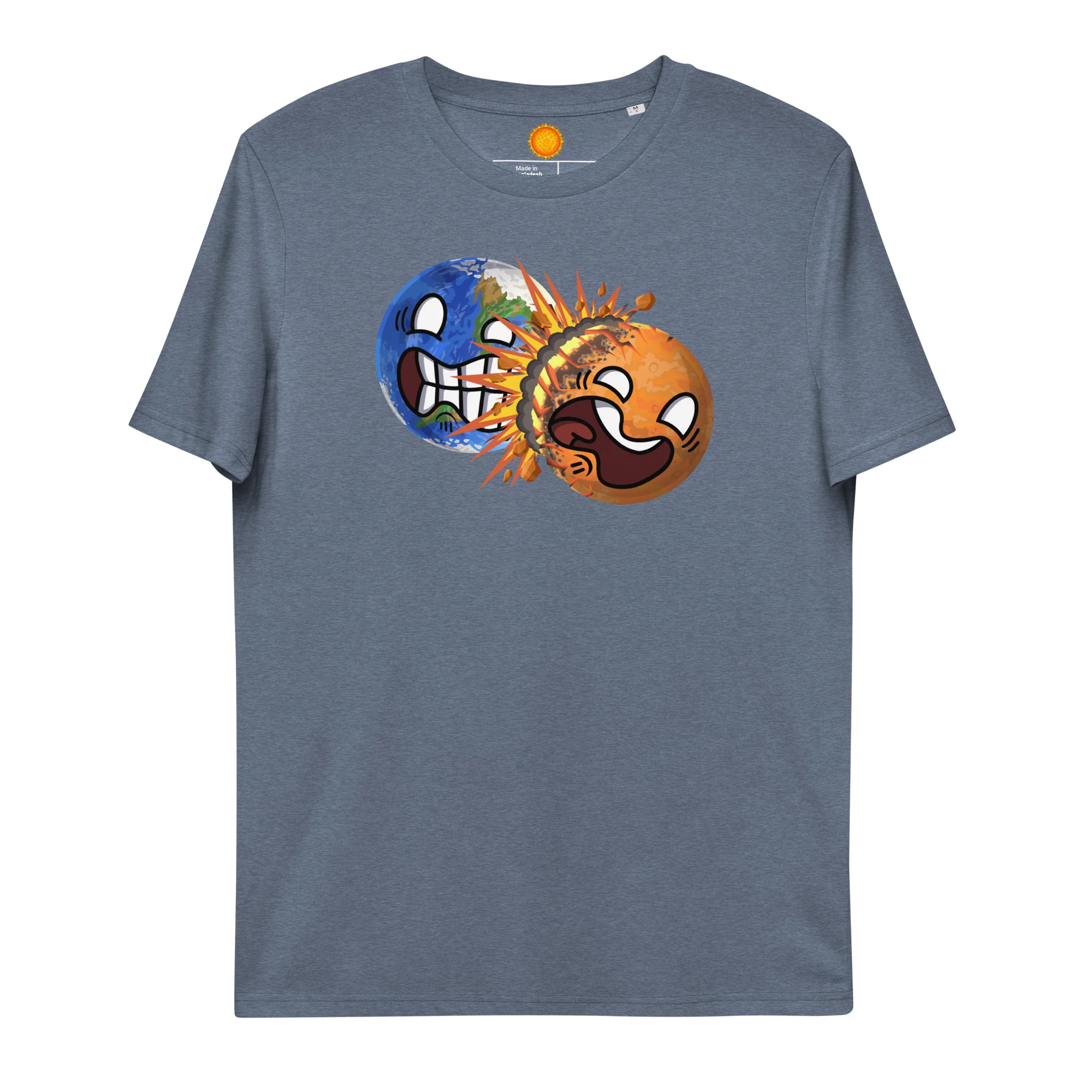 Colliding PlanetBalls Eco Tee - Image 44