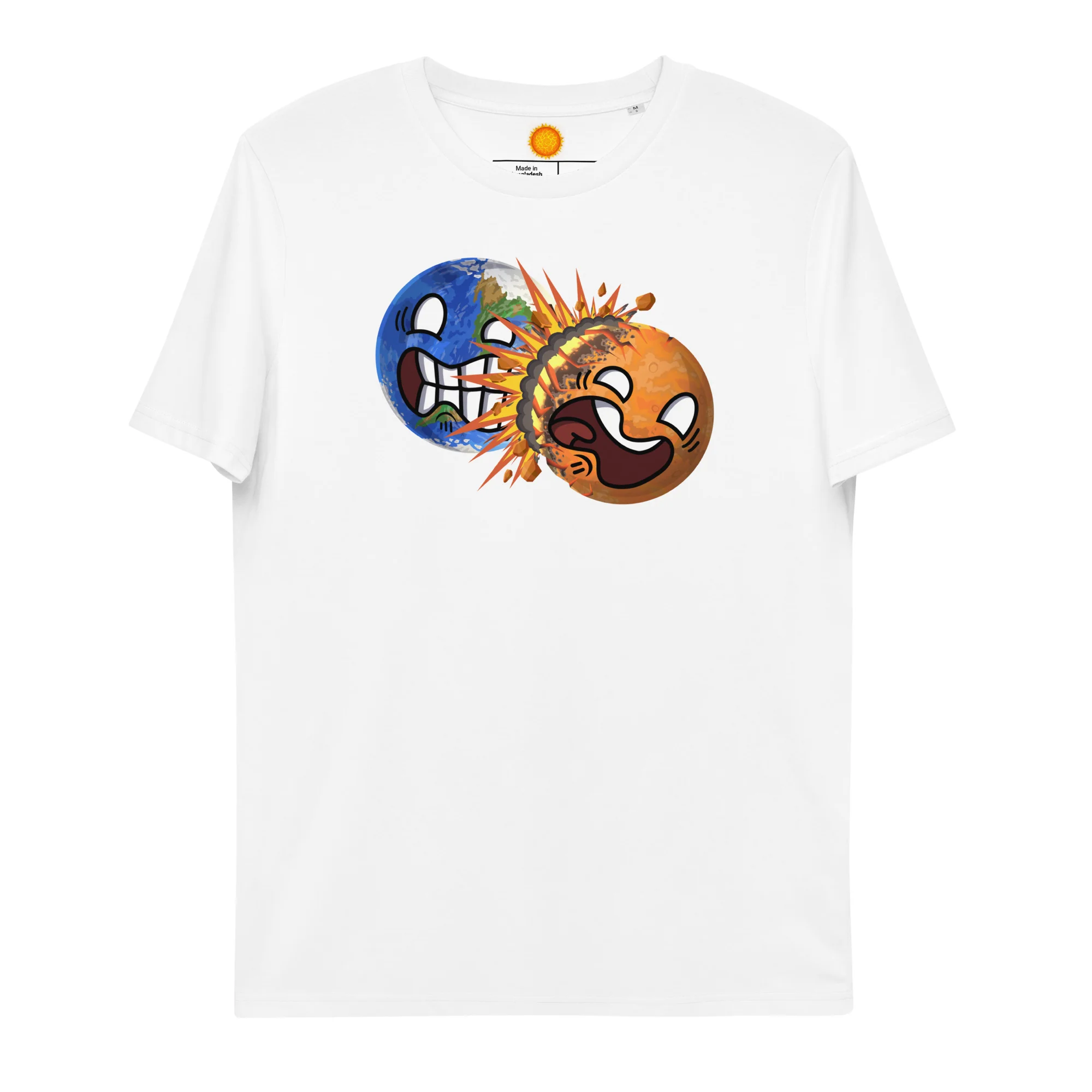Colliding PlanetBalls Eco Tee - Image 48